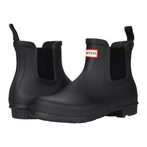 NEW Hunter Original Chelsea Rain Boot Women's 9 Black Waterproof